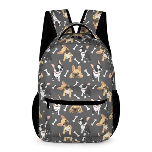 Homieblanket French Bulldog Kids Backpack