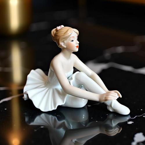 Figura Decorativa de Porcelana Danzante MTME miniatura 3