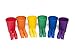 BleuZoo Rainbow Counting Bears (101 Piece Set) + Activity eBook | Montessori Educational Toddler Fine Motor Skills Math Sorting Preschool Learning Toys | 90 Bears, 6 Matching Cups, 2 Tweezers, 2 Dice