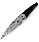 9 &SUR MESURE nouveau couteau de chasse en acier damas lame vierge mur