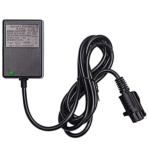 12 Volt Kids Ride On Car Charger 12v Battery Charger for Yamaha Raptor 700R Toyota FJ Cruiser Dumar MegaTredz Motion Trendz Charger Power Supply Adapter for Children Electric Wheels Car Toy - Thumbnail 3