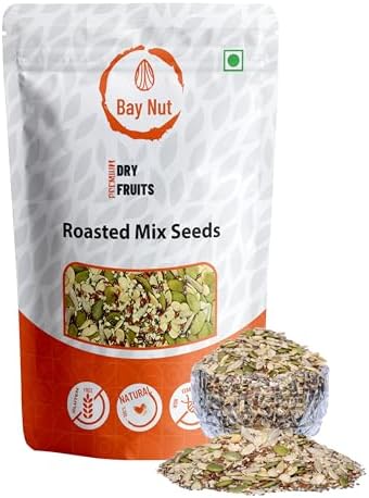 Bay Nut Premium Mix Seed for Eating - 5 in 1 Snack Mix 200g |Seeds Mix | Mix Seeds for Eating | Diet Snacks | Healthy Snack | Protein Rich Food Trail mix seeds