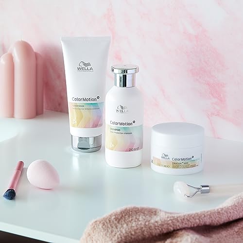 Wella Professionnals ColorMotion+ Shampoing protecteur de couleur - pour cheveux colorés et abîmés - Jusqu'à 8 semaines de protection, 250m