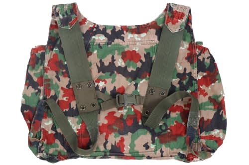 Genuine Swiss Military Alpenflage Rucksack Shoulder M70 Camouflage Backpack Pack Bag M832