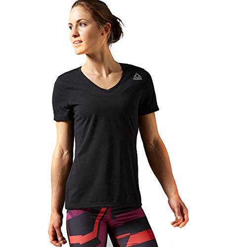T-shirt Reebok Femme Entraînement Ready Respirant et Léger pour Fitness
