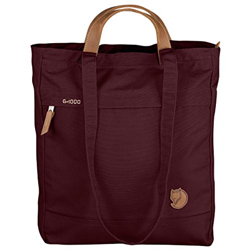 Fjällräven Unisex Umhängetasche Totepack No. 1, dark garnet, 32 x 11 x 39 cm, 14 Liter, 24203-356