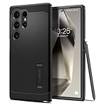 Spigen Tough Armor Case Compatible with Samsung Galaxy S24 Ultra - Black