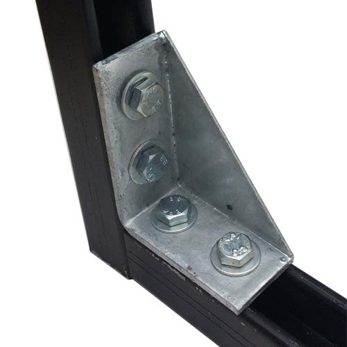 Direct Channel Type P2484 - Right Angle 2X2 Gusset Bracket (Hdg) X Pack Of 25