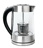 SMAL WK-0815T Tea Maker and Electric Kettle with Tea Filter Lid, 1.7-Liter
