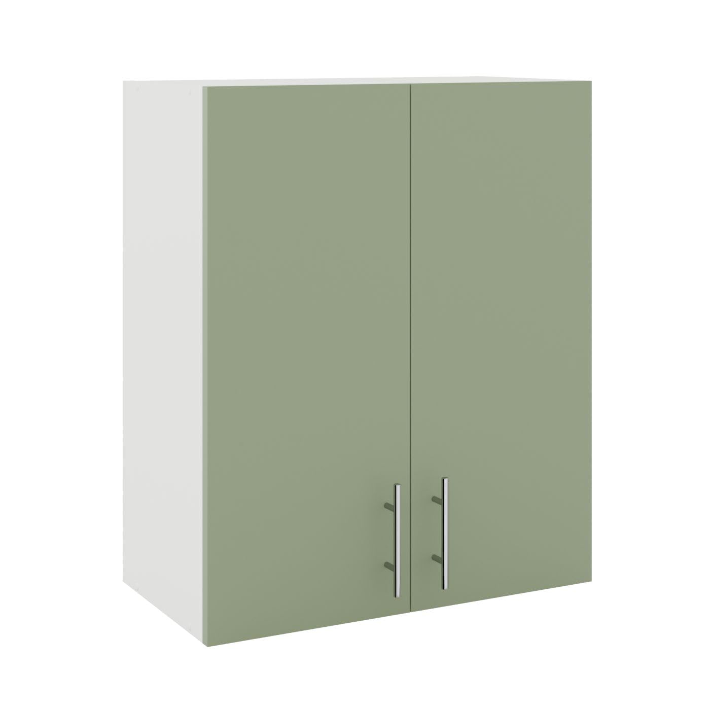 JD Greta 600mm Kitchen Wall Cabinet with Door – Wall Unit – Sage Green Matt – Modern Storage Cupboard