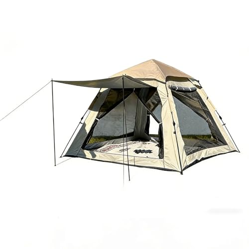 Carpa instantánea para camping con toldo y protección solar miniatura 1