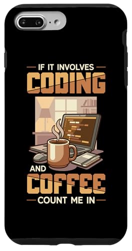 �R�[�f�B���O�ƃJ�t�F�C���̖ʔ����v���O���}�[���֗^����ꍇ �X�}�z�P�[�X iPhone 7 Plus/8 Plus �p