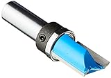 De corte de carburo de Sharp Silverline 245015 - Fresa para recortar 1/2\" (3/4\" x 1\" x 3/4\")