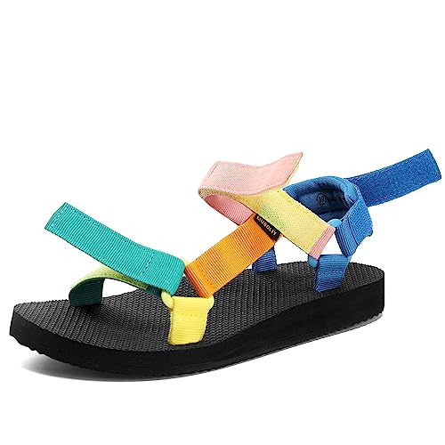 Image of Women's Original Sandals Comfortable Quick-Drying Casual Sport Sandal Walking Hiking Water Sandals With Arch Support 2025