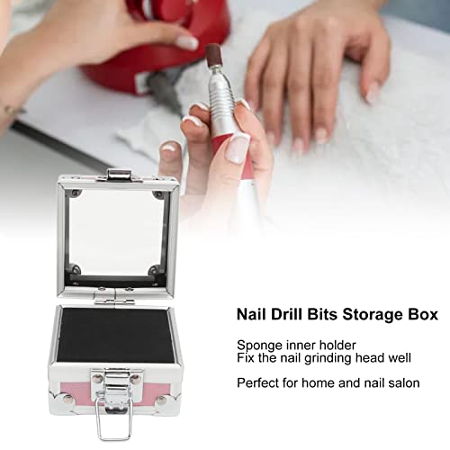 Nail Drill Bit Holder Safe Storage Container - Image 3