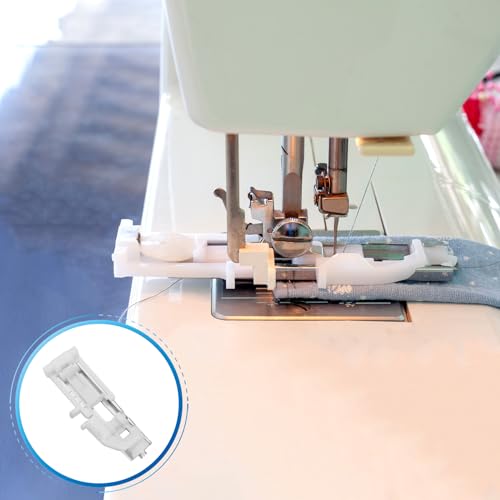 FIKLOTA Buttonhole Presser Foot (R) Auto for Low Shank Snap-On Singer, Brother, Janome, Juki, Babylock, Elna, Kenmore, White, Necchi, Simplicity, New Home, and More Sewing Machines #753801004