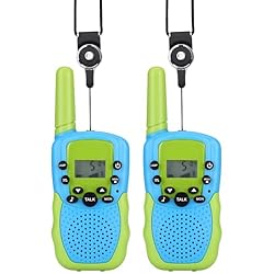 NK Walkie Talkies para Niños de 4 a 9 Años, Juguet...: NK WALKIE TALKIES INFANTILES: Diseñados especialmente para niños de cuatro a nueve años, ofreciendo un entretenimiento seguro y educativo para los más pequeños; este juguete ligero y robusto hace que sea fácil de manejar SONIDO CLARO: NK Walkie Talki...