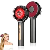 Gewaizhuan Electric Scalp Massager, 3-in-1 Hair Oil Applicator & Cordless Electric Head Massager, IPX7 Waterproof, Portable Scalp Brush for Home & Travel, Grey