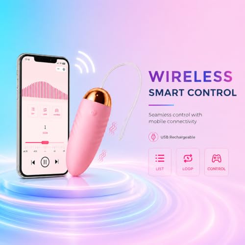 Image of KLEN Massager Machine Portable Vibrator App Controlled Body Massage Care