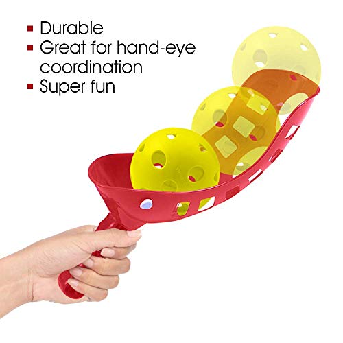 Artcreativity Sports Scoop Ball Game, Scoop And Toss Game, Includes 2 Scoops & 2 Balls, Outdoor Lawn Game For Girls/Boys/Kids And Adults, Yard, Beach, Picnic, And Camping Tossing Game For Fun Outside #TOP4