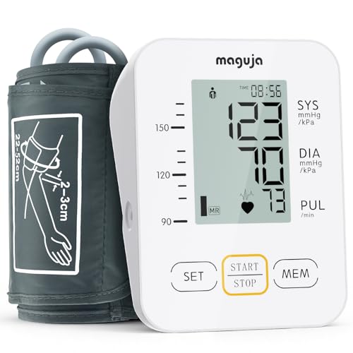 Blood Pressure Monitor, maguja Blood Pressure Monitors for Home Use, Automatic Digital Upper Arm BP...