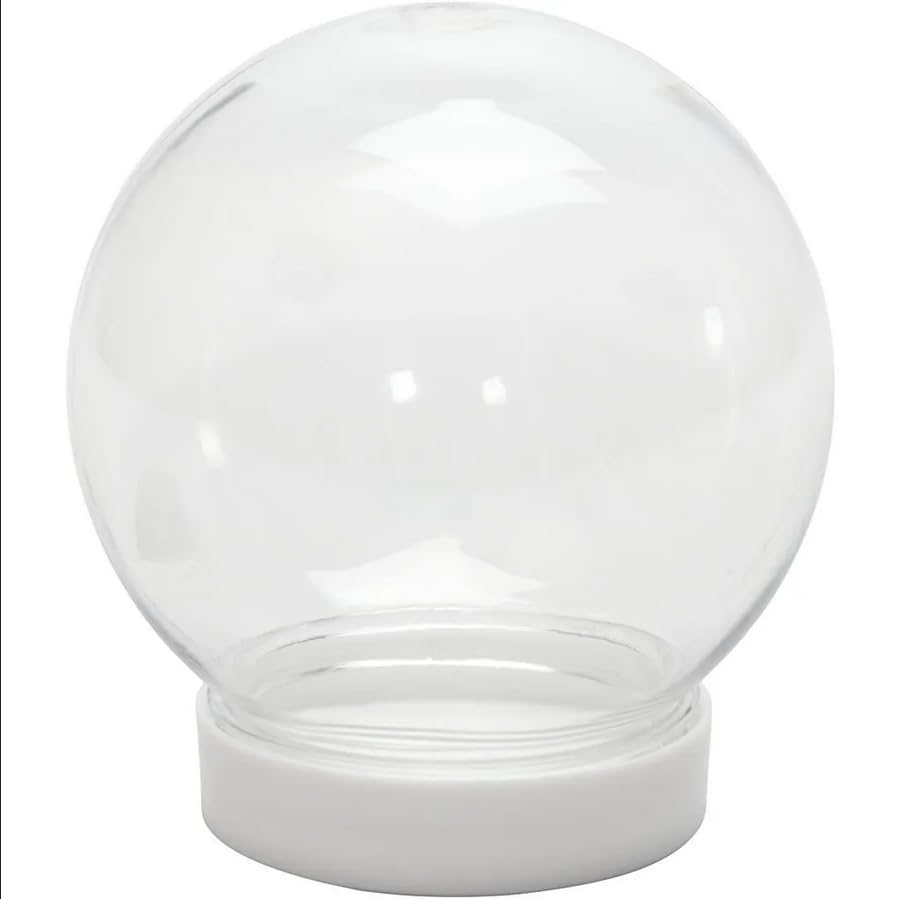 CCHOBBY Schneekugel DIY basteln ca. 8 cm Weihnachten