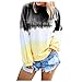 Produktbild Zegeey Daman Pullover Weihnachten Sweatshirt Langarm Rundhals Drucken Lose LäSsige Basic Shirt Bluse Herbst Winter Oberteil Sport Hemd Top Festliche(B7-Schwarz,L)