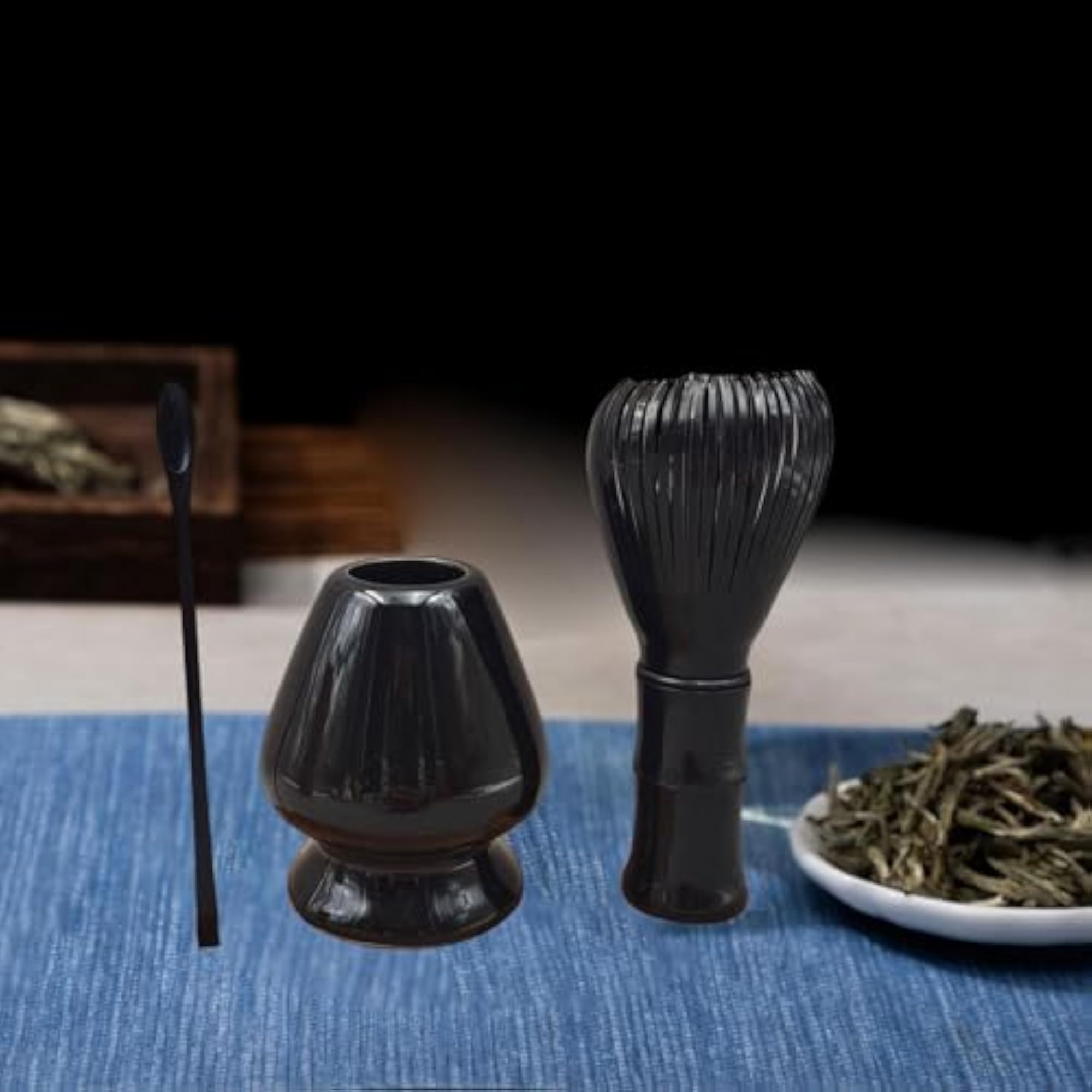 3Pcs Japanese Matcha Whisk Set, Tea Ceremony Essentials