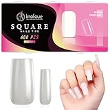 krofaue Square Nails Tips