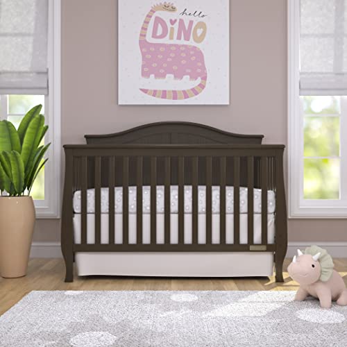 Child Craft Camden 4-In-1 Lifetime Convertible Crib, Slate #TOP1