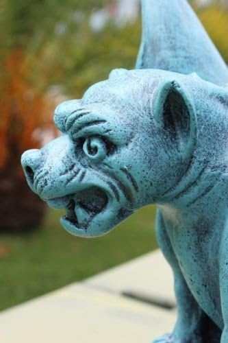 Winged Concrete Gargoyle 12" Outdoor Garden Decor Sculpture Patio Gothic Medievel Guardian