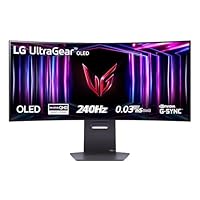 LG UltraGear OLED 34GS95QE Monitor Gaming 34', 21:9 Curvo (800R), WQHD (3440x1440), OLED, 240Hz,...