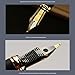 0.5mm Fountain Pen, Practical Signing Pen, Calligraphy Metal Business Smooth Writing Pens School Office Supplies