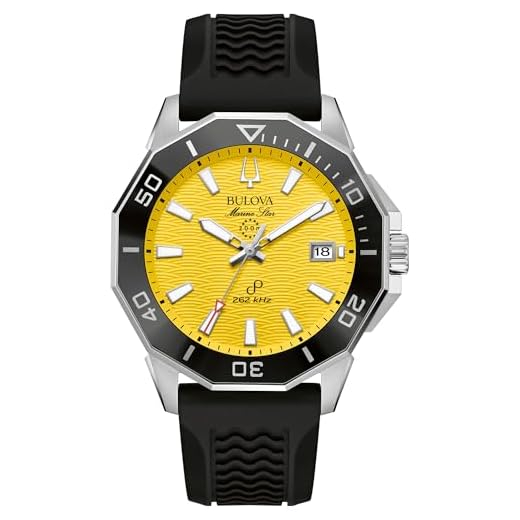 Bulova Herren Analog Quarz Armbanduhr Marine Star