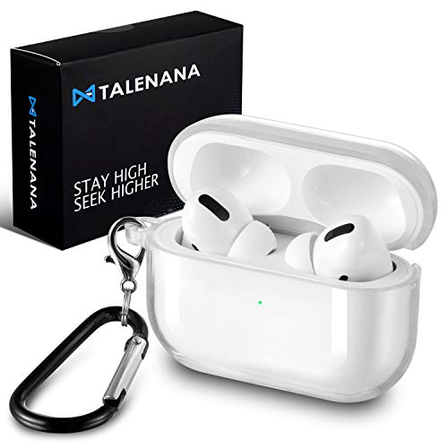 最終値下げ!AirPods Pro ケースカラビナ付き 撥水 軽量小型 超薄型