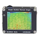 Focket Thermal Imager, 2in Thermal Camera with LCD Display 320x240, 100 Images Storage, USB C Rechargeable Thermal Imaging Camera for Temperature Anomalies, Home, Industrial