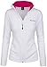 Produktbild Rock Creek Damen Fleecejacke Fleece Jacke Übergangs Jacke Sweatjacke D-389 [White M]