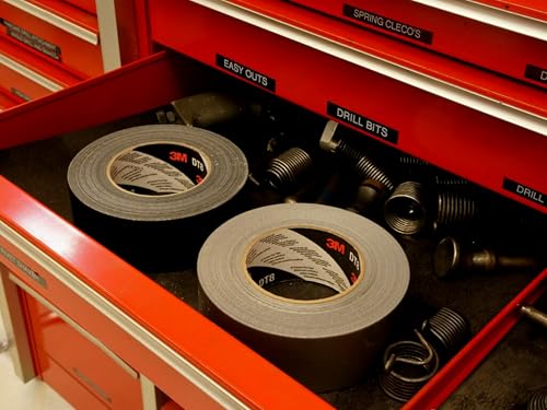 3M Allzweck-Klebeband DT8, Schwarz, 48 mm x 23 m, 0.2 mm, einzeln verpackt