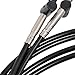 Yunnergo 2Pcs GEN II Outboard Throttle & Shift Control Cables for Marine Outboard Engines Replacement for GEN II Control Systems (14ft)