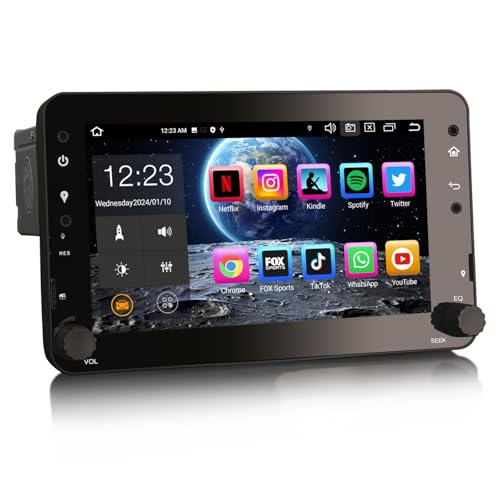 ✪【Compatibilità】Autoradio Android adatta per: Alfa Romeo Spider (dal 2006 in poi), Alfa Romeo 159 (dal 2005 in poi), Alfa Romeo Brera (dal 2006 in poi), Alfa Romeo 159 Sportwagon (dal 2005 in poi). La dimensione della cornice anteriore dell'autoradio è 192 mm (larghezza) * 115 mm (altezza) e confrontarla con il cruscotto o l'autoradio originale prima dell'acquisto per evitare errori.