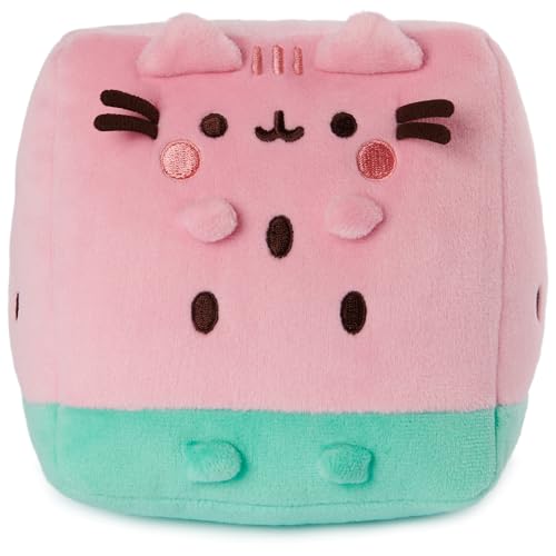 Peluche Pusheen pastèque GUND de 15 cm pour les fans de chat et de décoration kawaii