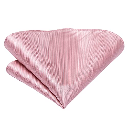 Dubulle Rose Gold Self Bowties For Men Blue Pink Lapel Pin Flower Bow Ties Handkerchief Cufflinks … #TOP4