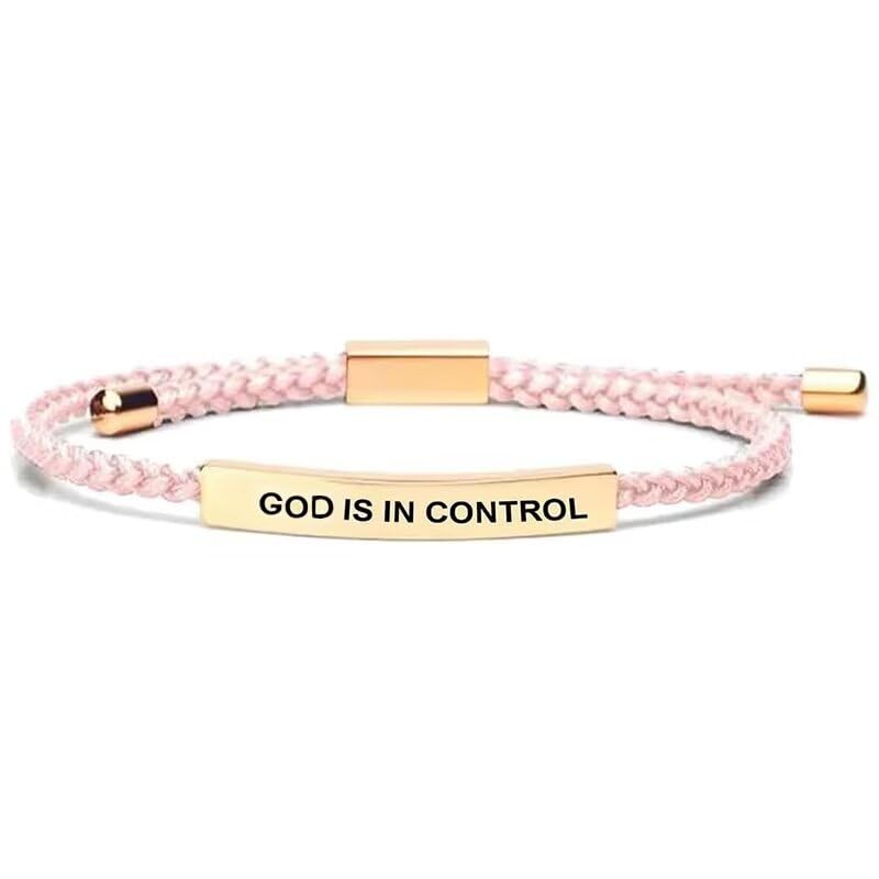 God Is In Control Inspirational Bracelets for...