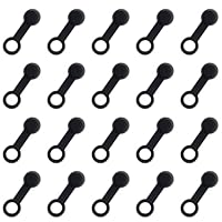 20 Stück Gummi-Bremsenentlüfter, Staubkappen, Schraubenkappen, Fett, Zubehör für Fahrzeug-Abdeckungen