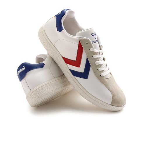 Image of hummel Classic Triumph Casual Suede Sneaker for Men Lightweight with Synthetic Suede Enhanced Comfort Cushioned Insole and Slip-Resistance Work and Play Business Casual Shoes