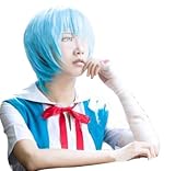 Vorwind EVA Neon Genesis Evangelion Ayanami Rei Ice blue Wig