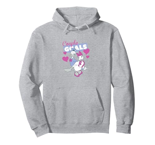 Donald & Daisy Couple Goals Hoodie pour un look de couple assorti et chaud