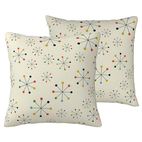 Housse de coussin géométrique abstrait décoration salon canapé moderne - 2