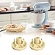 TUKEVA 5 Stück Gummi Fuß für KitchenAid Mixer Standmixer Gummifuß Gummifuß für Standmixer Standmixer Ersatzteile für AP4326634,9709707,AP6013808 zur Stabilisierung von Küchengeräten (Gelb)