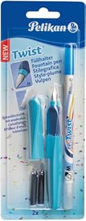 Pelikan Twist Fountain Pen with Ink Eraser - Fresh Ocean